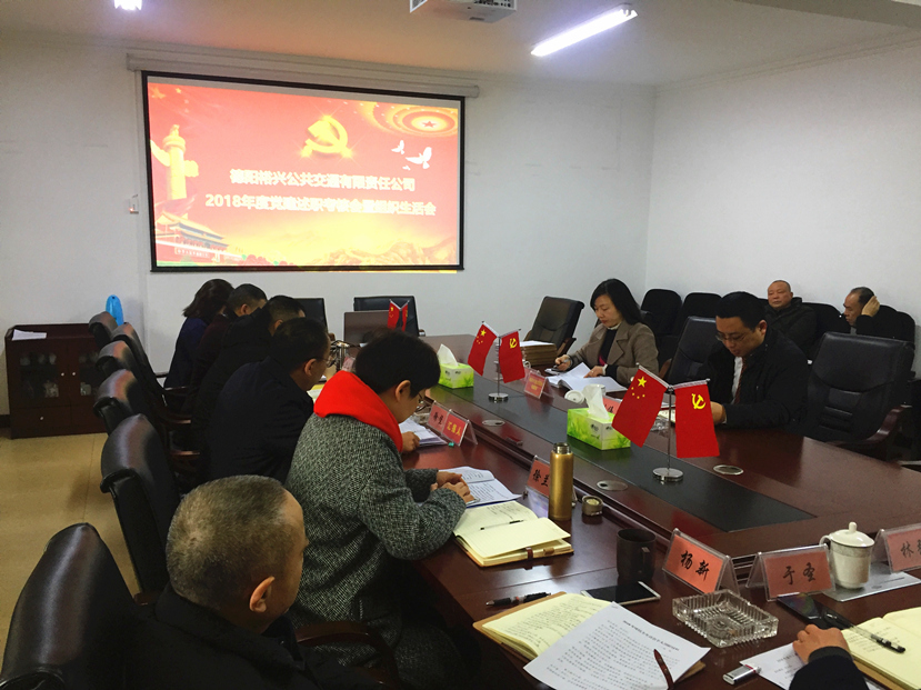 集團(tuán)公司開(kāi)展2018年度基層黨組織抓黨建、黨風(fēng)廉潔建設(shè)專(zhuān)項(xiàng)述職考核